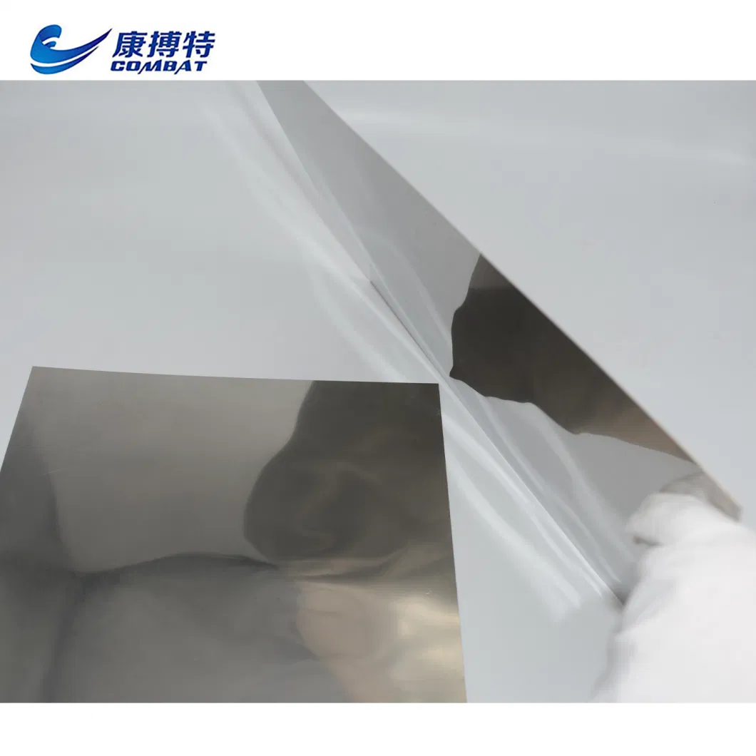 0.3mm Thickness 90wnife Sheet Tungsten Heavy Alloy Foil for Medical