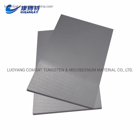 2020 고품질 Densir 1/2/3/4 텅스텐 중합금 플레이트 Wnife 합금